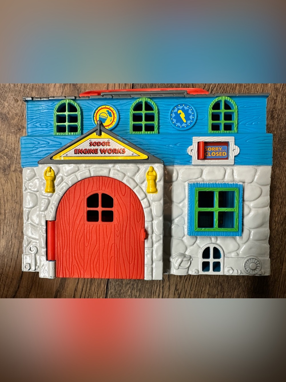 Learning Curve / Fisher-Price Thomas & Friends Take Along "Sodor Engine Works"